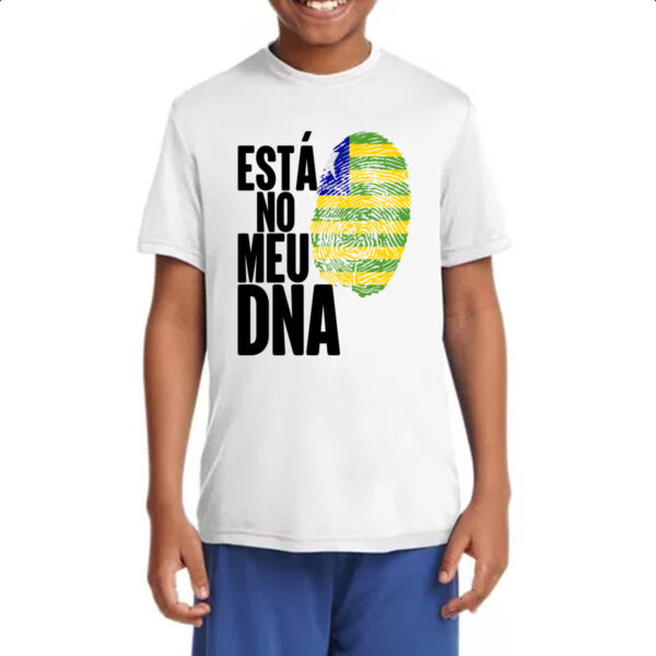 Camiseta Infanto Juvenil Esta no meu DNA Piaui - Imagem 4