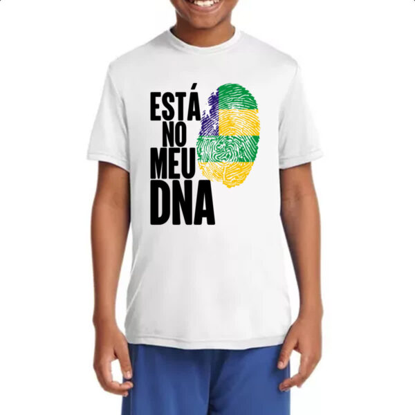 Camiseta Infanto Juvenil Esta no meu DNA Sergipe - Imagem 4