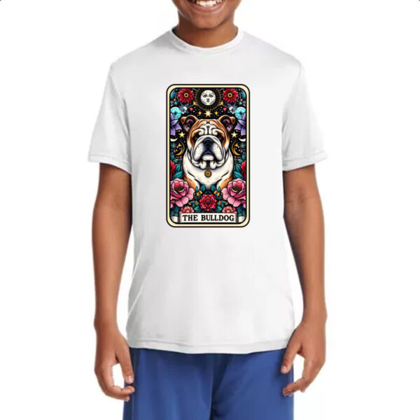 Camiseta Infanto Juvenil Taro cachorro Bulldog - Imagem 4
