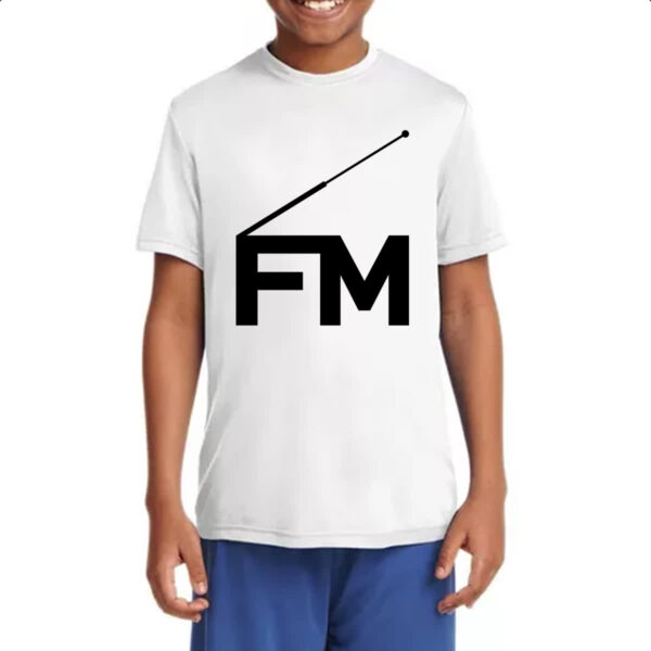 Camiseta Infanto Juvenil FM Frequencia Modulada - Imagem 4