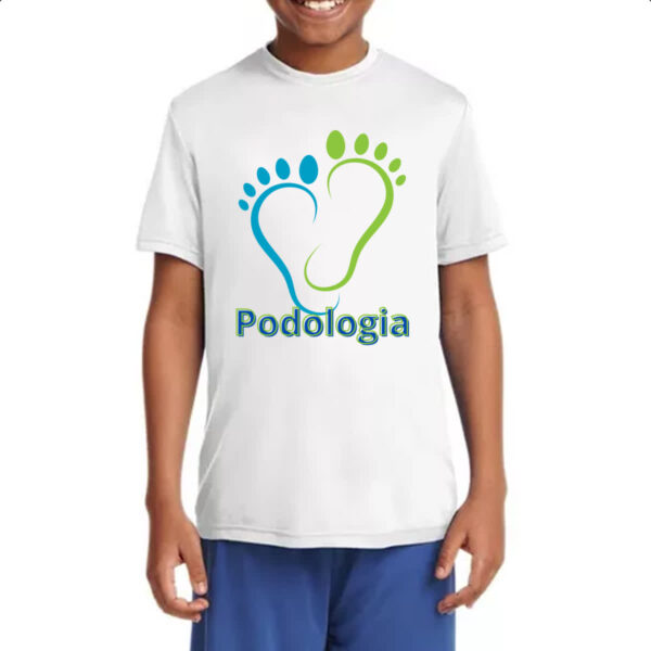 Camiseta Infanto Juvenil Podologia - Imagem 4