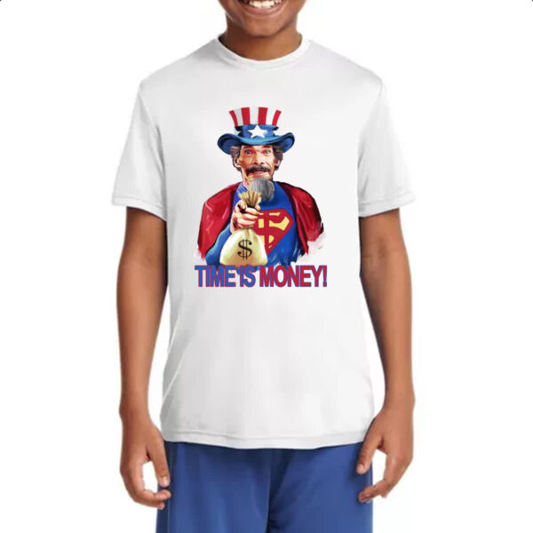 Camiseta Infanto Juvenil Super Sam Time is Money - Imagem 4
