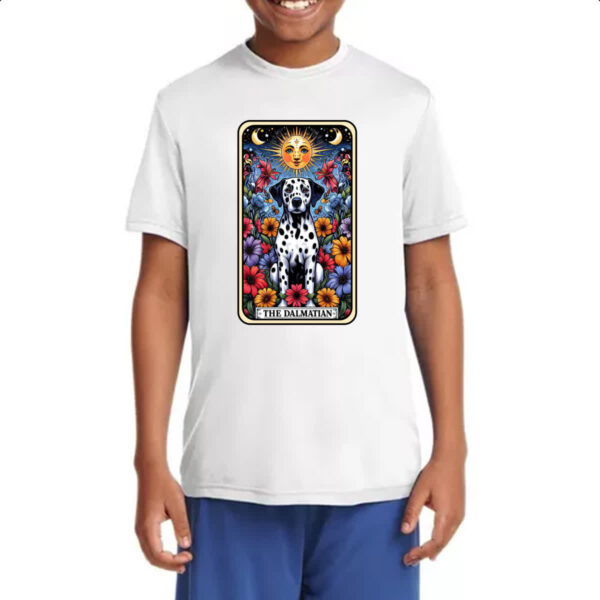 Camiseta Infanto Juvenil Taro cachorro Dalmata - Imagem 4