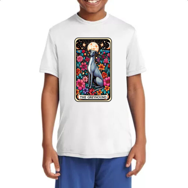 Camiseta Infanto Juvenil Taro cachorro Galgo Ingles - Imagem 4