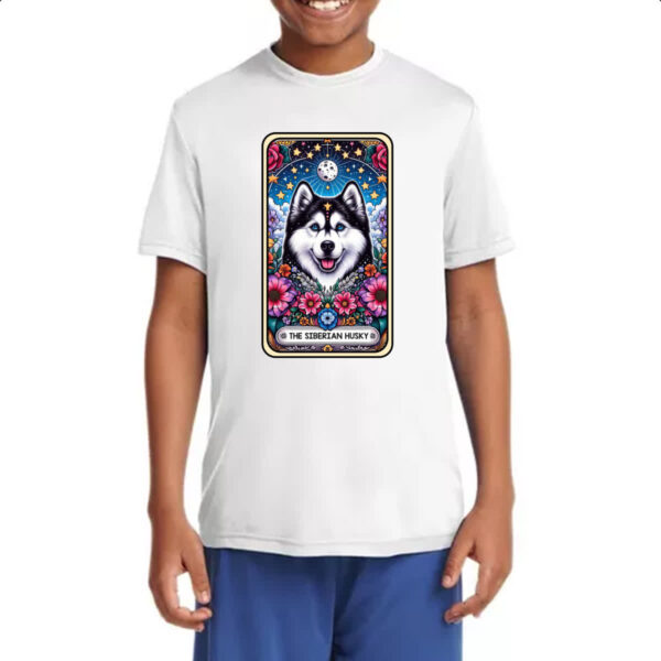 Camiseta Infanto Juvenil Taro cachorro Husk Siberiano - Imagem 4