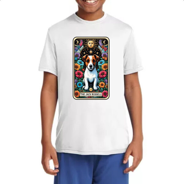 Camiseta Infanto Juvenil Taro cachorro Jack Russell Terrier - Imagem 4