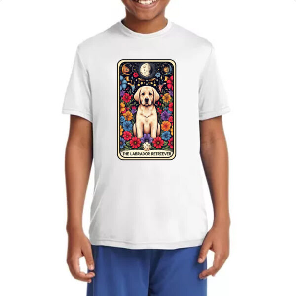 Camiseta Infanto Juvenil Taro cachorro Labrador - Imagem 4