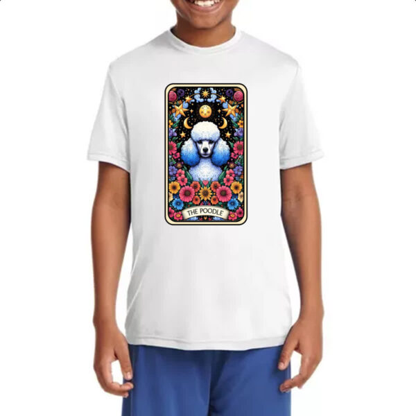 Camiseta Infanto Juvenil Taro cachorro Poodle - Imagem 4