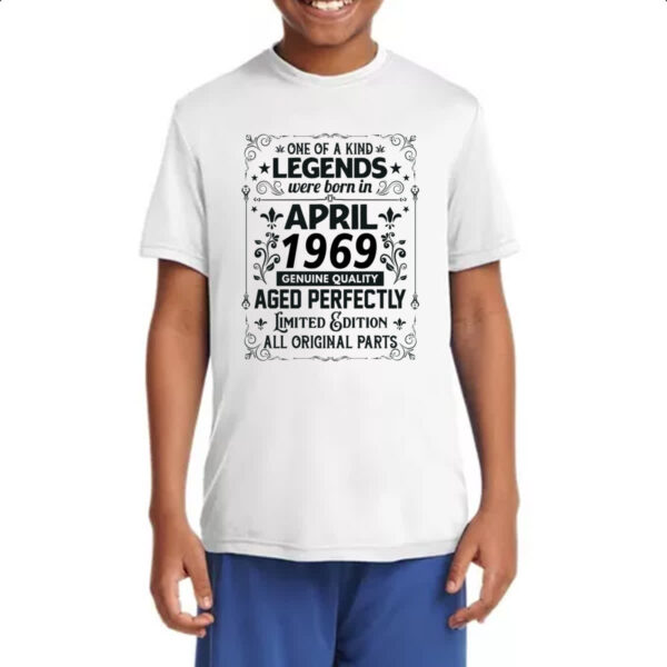 Camiseta Infanto Juvenil Legends Were Born ABR-1969 - Imagem 4