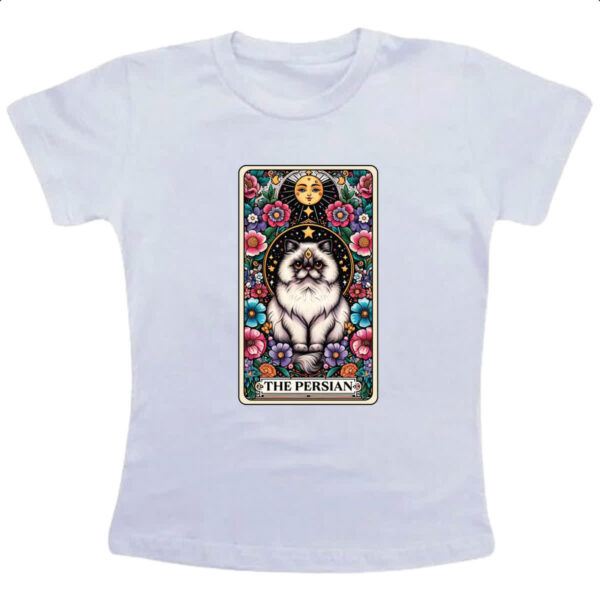 Camiseta Infanto Juvenil Taro gato Persa