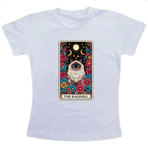 Camiseta Infanto Juvenil Taro gato Ragdoll