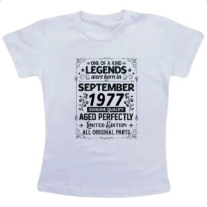 Camiseta Infanto Juvenil Legends Were Born SET-1977