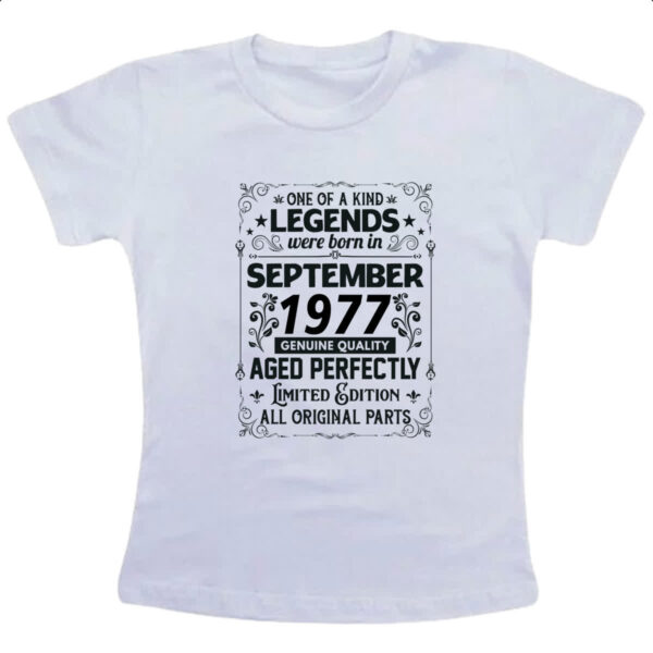 Camiseta Infanto Juvenil Legends Were Born SET-1977