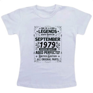Camiseta Infanto Juvenil Legends Were Born SET-1979