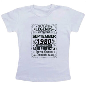 Camiseta Infanto Juvenil Legends Were Born SET-1980