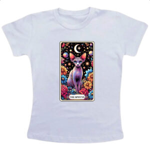 Camiseta Infanto Juvenil Taro gato Sphynx