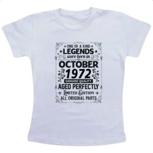 Camiseta Infanto Juvenil Legends Were Born OUT-1972