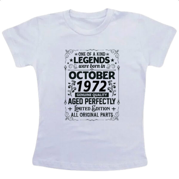 Camiseta Infanto Juvenil Legends Were Born OUT-1972