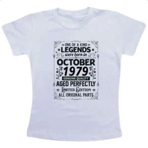 Camiseta Infanto Juvenil Legends Were Born OUT-1979