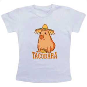 Camiseta Infanto Juvenil Tacobara capivara