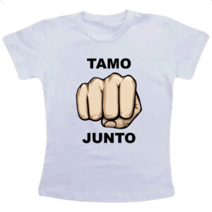 Camiseta Infanto Juvenil Tamo junto
