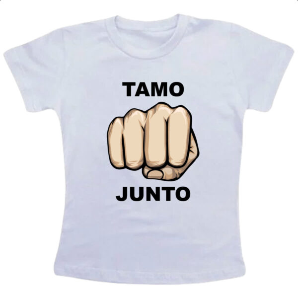 Camiseta Infanto Juvenil Tamo junto