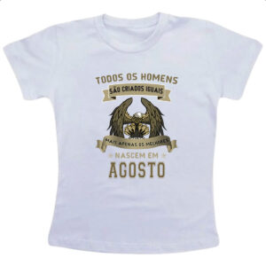 Camiseta Infanto Juvenil Homem Lenda Aguia Agosto