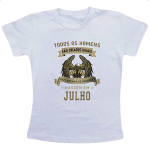 Camiseta Infanto Juvenil Homem Lenda Aguia Julho