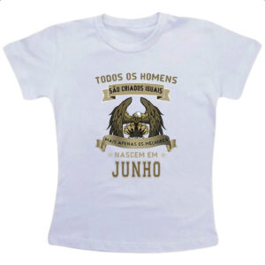 Camiseta Infanto Juvenil Homem Lenda Aguia Junho