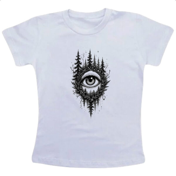 Camiseta Infanto Juvenil Olho da natureza