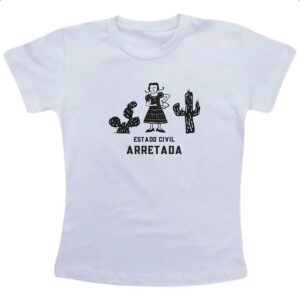 Camiseta Infanto Juvenil Estado Civil Arretada