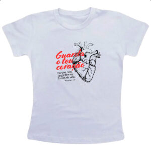 Camiseta Infanto Juvenil Gospel Proverbios 4-23