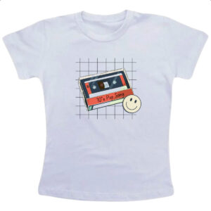 Camiseta Infanto Juvenil Fita K7 70 Pop Song