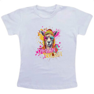 Camiseta Infanto Juvenil Kanguru Urban Wild Watercolor