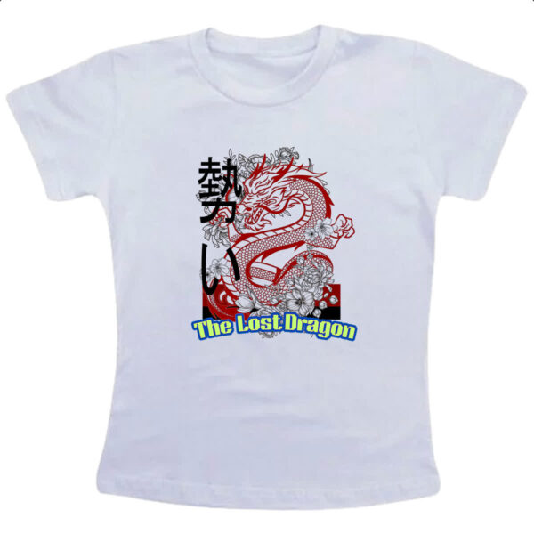 Camiseta Infanto Juvenil The Lost Dragon