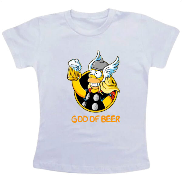 Camiseta Infanto Juvenil Thormmer - God of beer