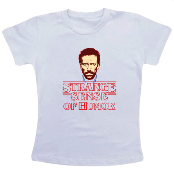 Camiseta Infanto Juvenil Strange sense of Humor