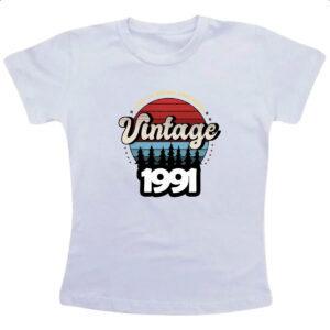 Camiseta Infanto Juvenil Vintage being awesome 1991