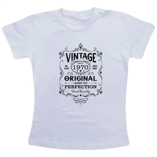 Camiseta Infanto Juvenil Vintage Original 1970