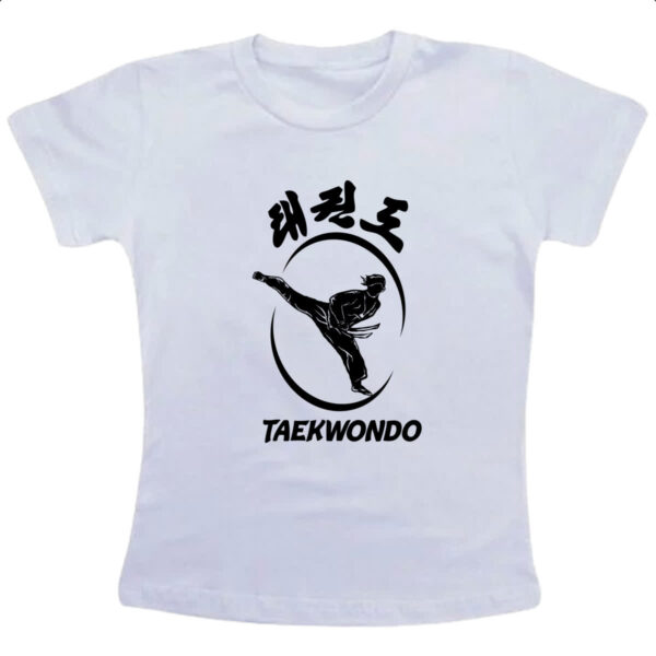 Camiseta Infanto Juvenil Taekwondo Kick in Face