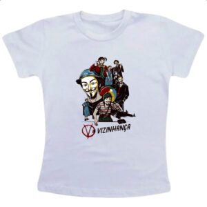 Camiseta Infanto Juvenil V de vizinhanca