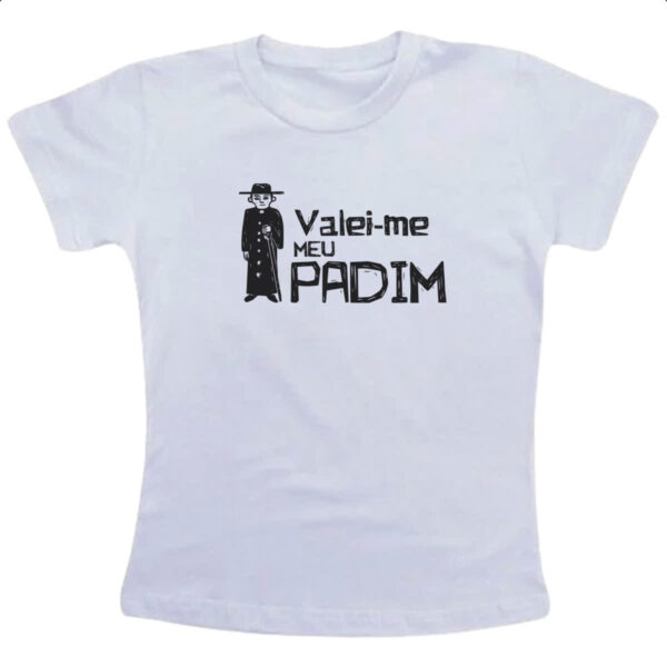 Camiseta Infanto Juvenil Valei-me meu padim