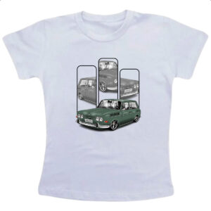 Camiseta Infanto Juvenil Variant verde quadros cinzas