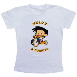 Camiseta Infanto Juvenil Veloz e furioso