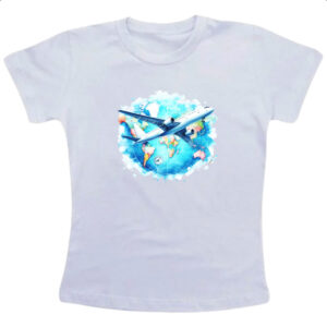 Camiseta Infanto Juvenil Viagem aviao turismo