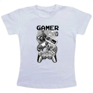 Camiseta Infanto Juvenil Viciado em games