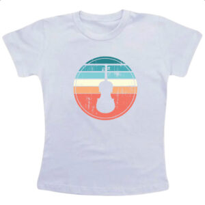 Camiseta Infanto Juvenil Violino Sunset Art