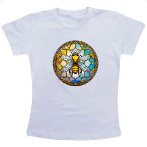 Camiseta Infanto Juvenil Vitral Abelha