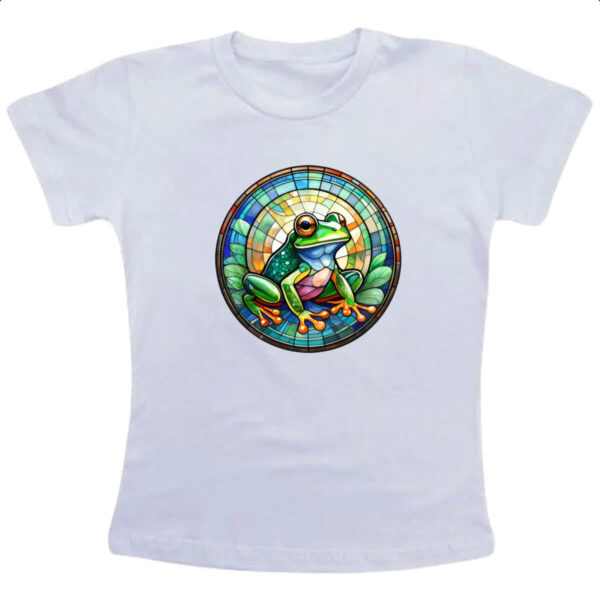Camiseta Infanto Juvenil Vitral Sapo