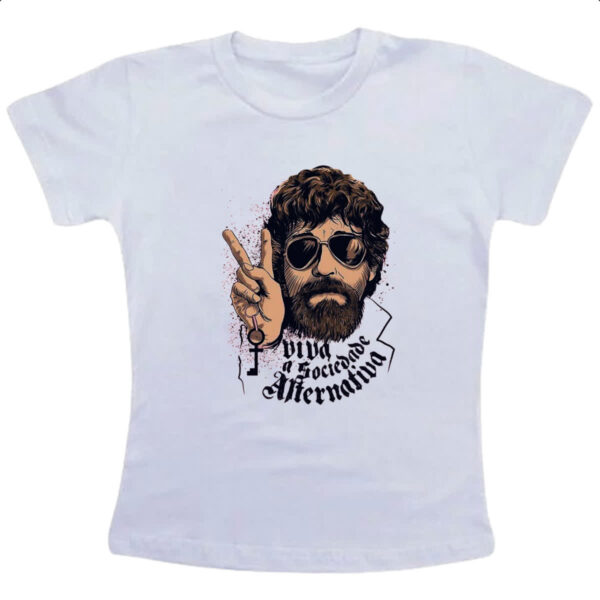 Camiseta Infanto Juvenil Viva sociedade alternativa
